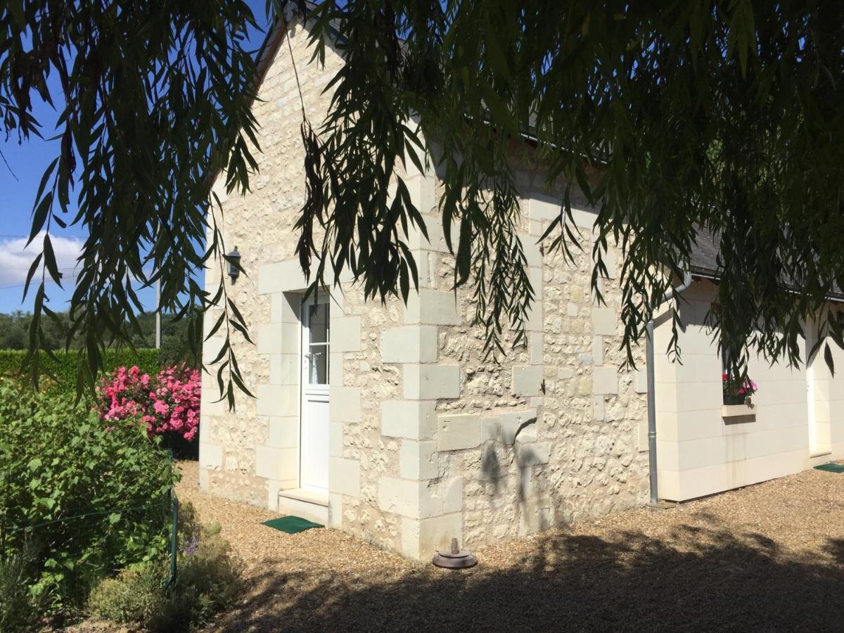Gite De La Cale De La Clauderie Rigny-Ussé Exteriör bild
